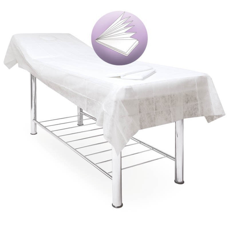 lenzuolini carta piegati singoli cm.140x240–ctatrade