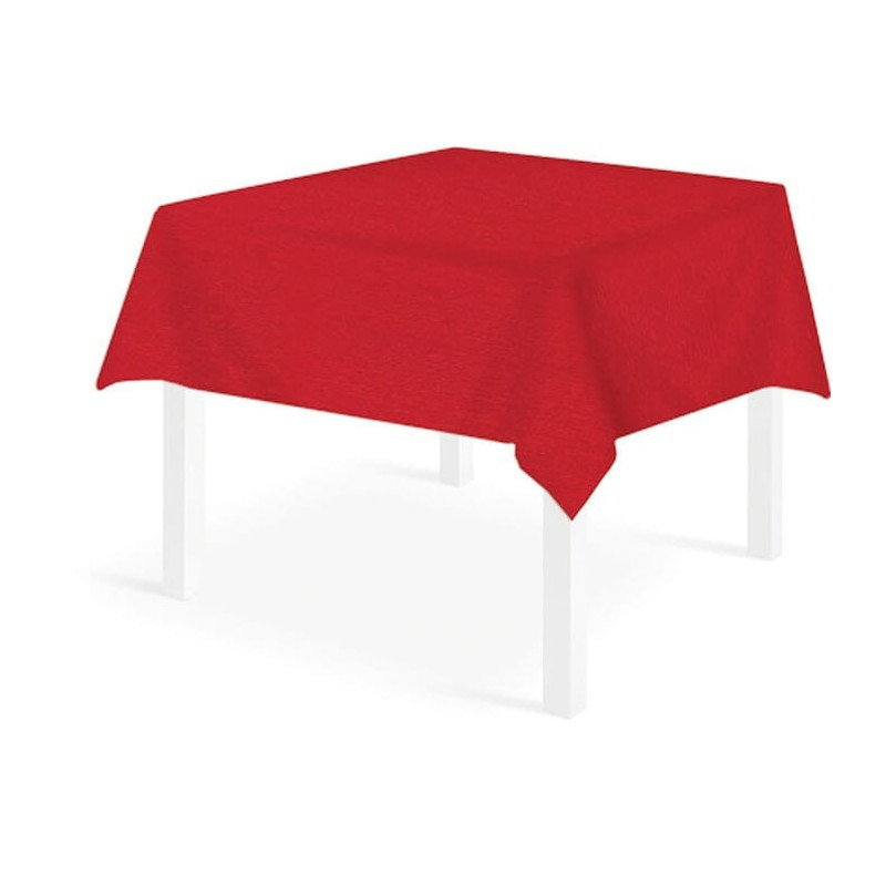 Tovaglia antimacchia rosso 154x154 12pz.-ctatrade