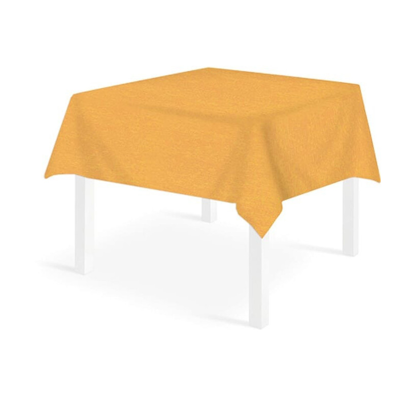 Tovaglia antimacchia giallo 154X154 Pz.12-ctatrade-Pack Service Italia