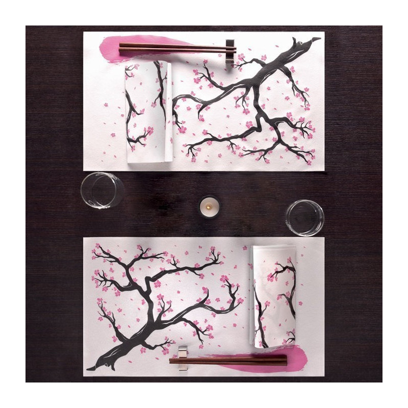 Sakura rosa set monouso-ctatrade