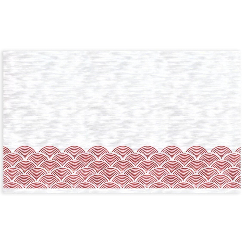 Tovagliette monouso 30x48 cm. Oriente Rosso-ctatrade