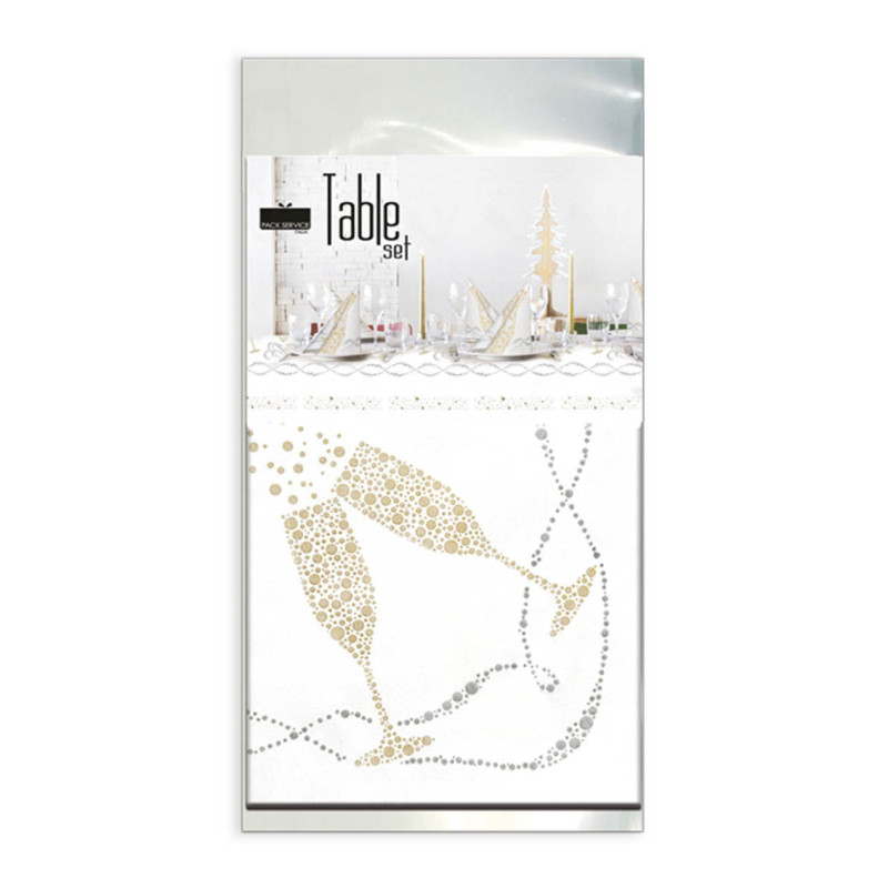 Bollicine tovagliato monouso natalizio–ctatrade