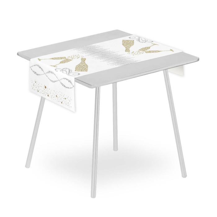 Bollicine tovagliato monouso natalizio-ctatrade