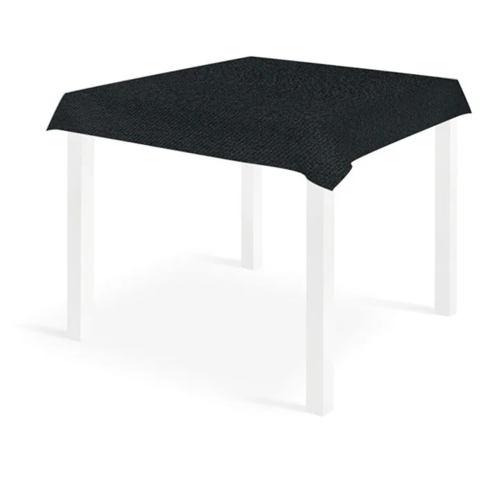 Tovaglia Airlaid Nero 100x100 Tovaglia Airlaid Nero 100x100