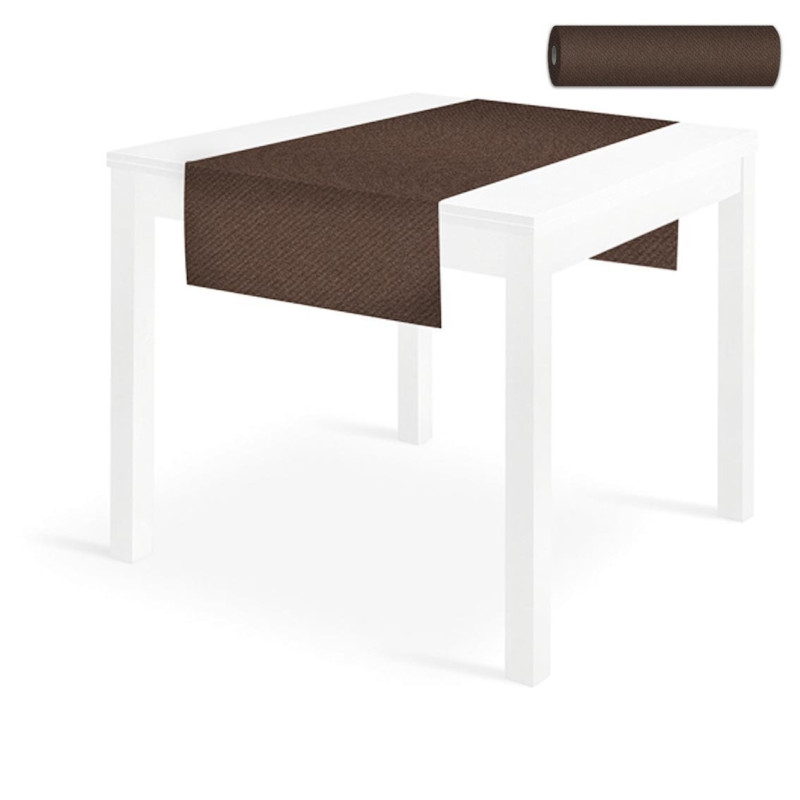 Rotolo Runner Airlaid Cacao 40x120-ctatrade