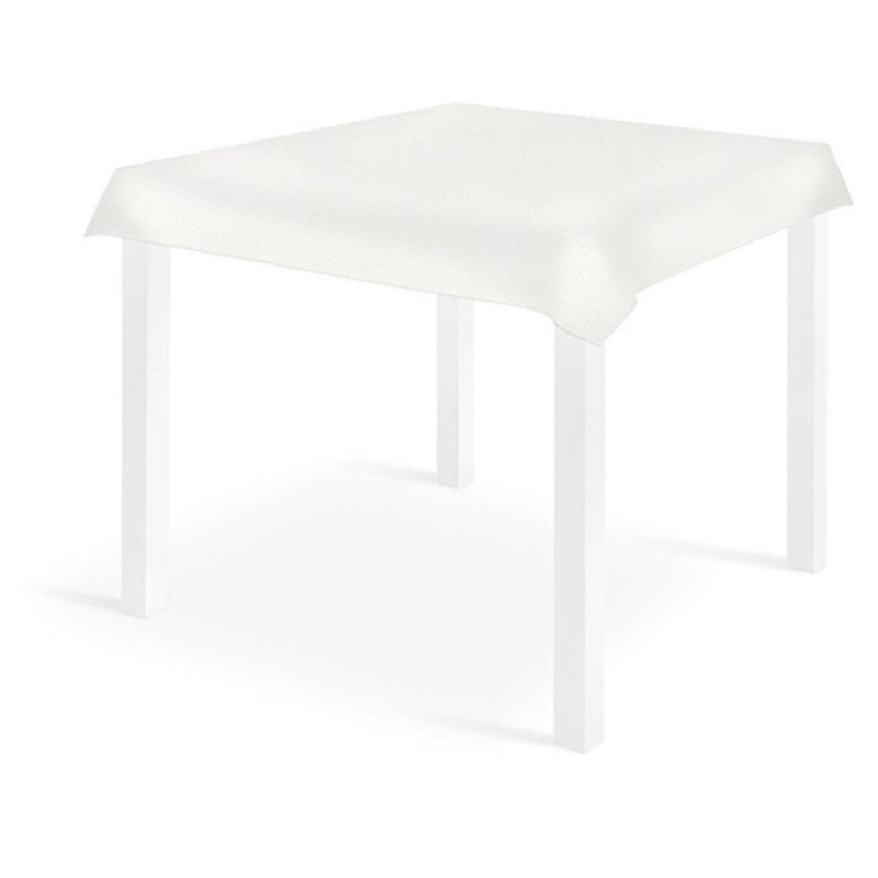 Tovaglia Airlaid Bianco 100x100-ctatrade