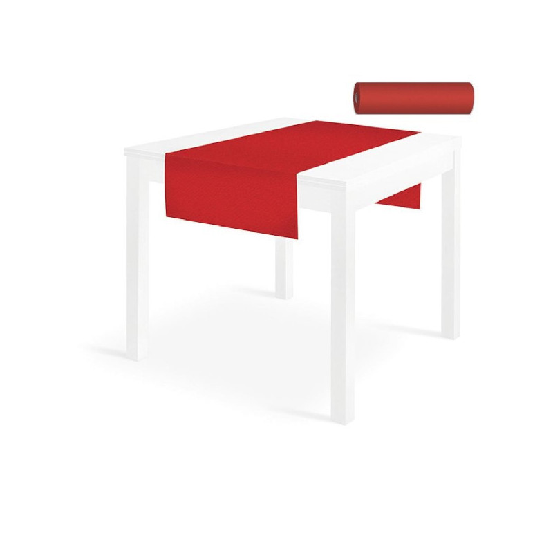 Rotolo Runner Airlaid Rosso 40x120-ctatrade