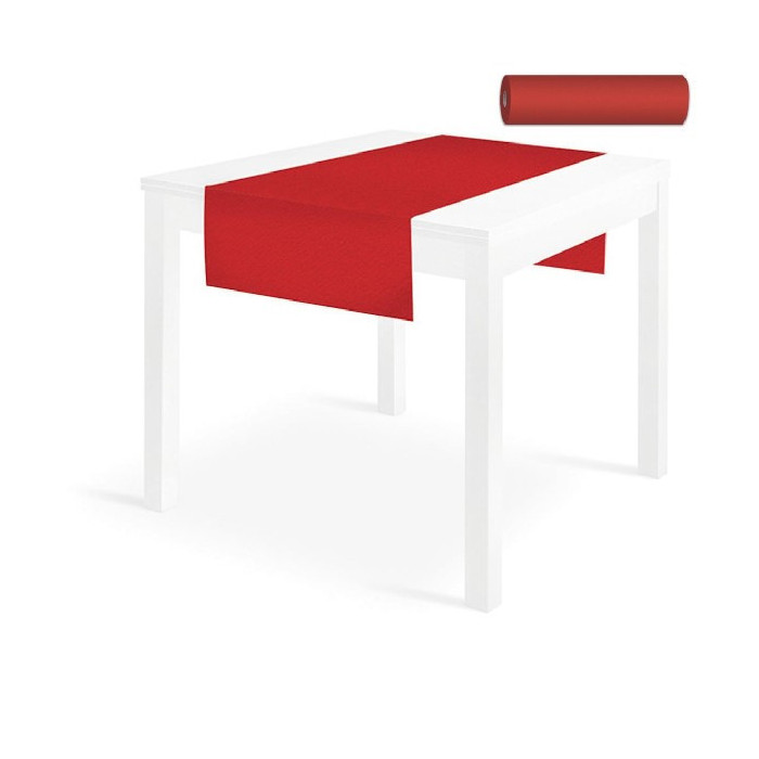 Rotolo Runner Airlaid Rosso 40x120-ctatrade