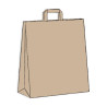 Shopper carta avana m. piatto 32x13x41-ctatrade
