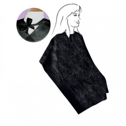 Mantella nera in TNT light con lacci (300pz.)