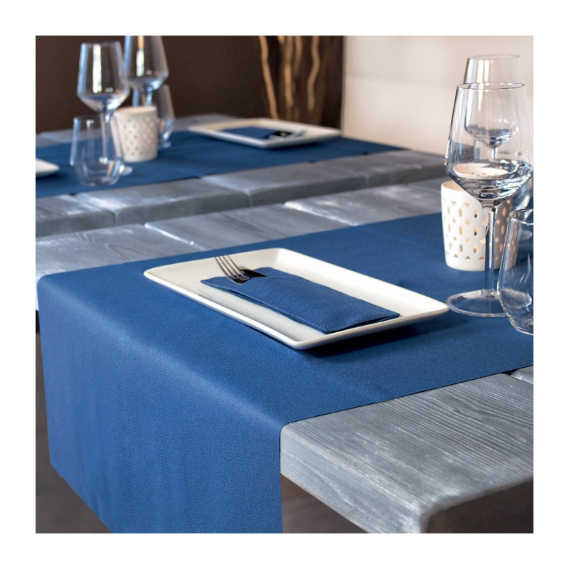 Portaposate Tasca Airlaid Blue 40x32-ctatrade