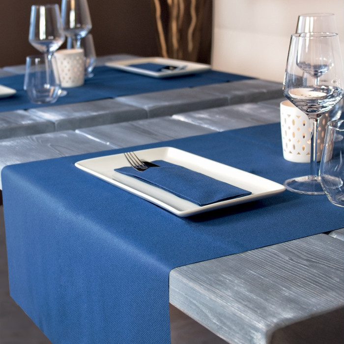 Portaposate Tasca Airlaid Blue 40x32-ctatrade