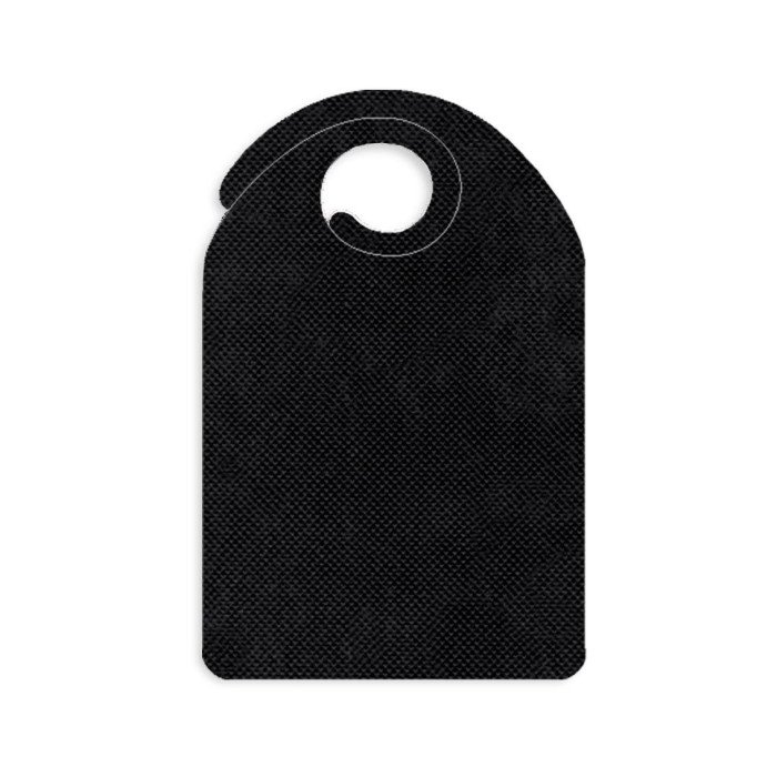 Bavaglio carta chiocciola nero (600pz.)-ctatrade