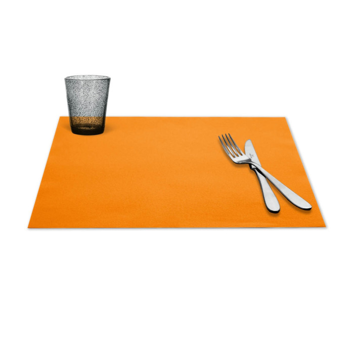 Tovagliette monouso 30x40 cm. Arancio-ctatrade