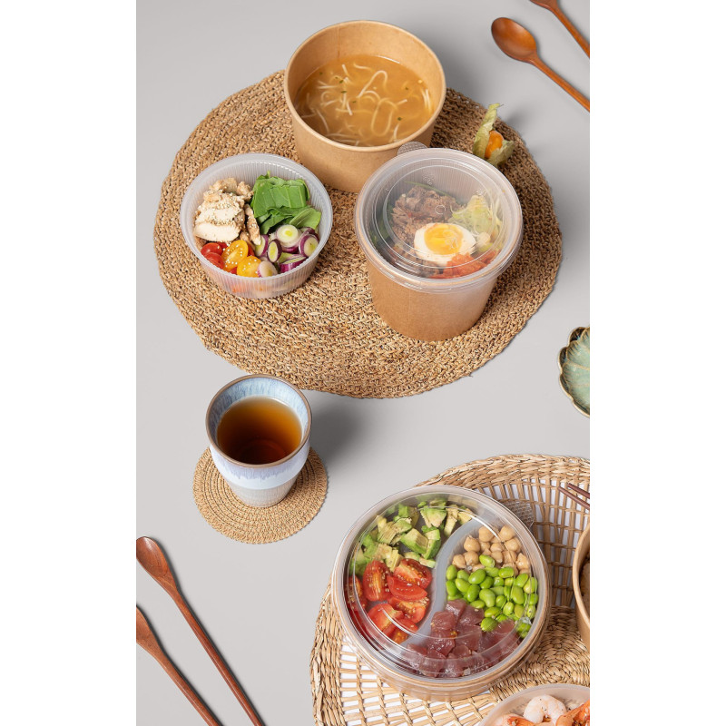 Contenitori e coperchi bambù-ctatrade