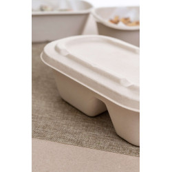 Combo vaschetta ovale biscomparto