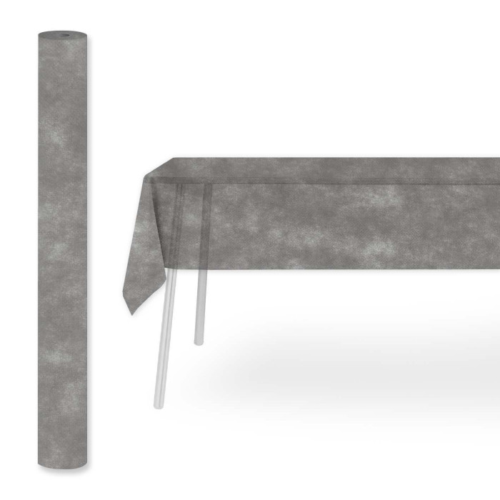 Tovaglia tnt rotolo 1.2x25m Grigio-ctatrade