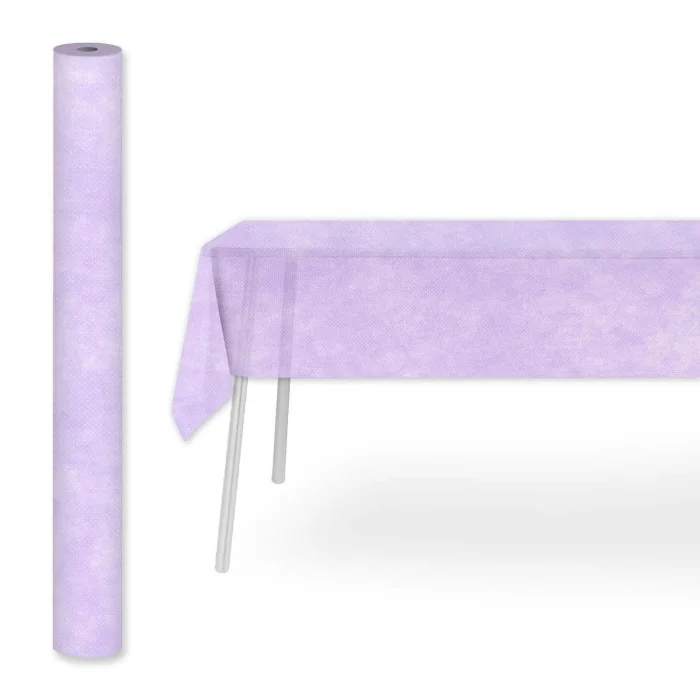 Tovaglia tnt rotolo 1.2x25m Lilla Tovaglia tnt rotolo 1.2x25m Lilla