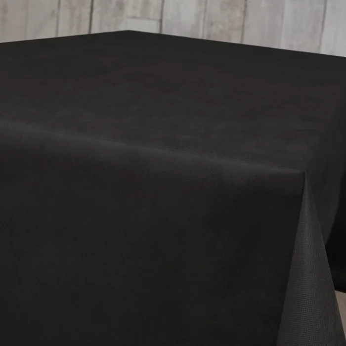 Tovaglia tnt rotolo 1.2x25m Nero Tovaglia tnt rotolo 1.2x25m Nero