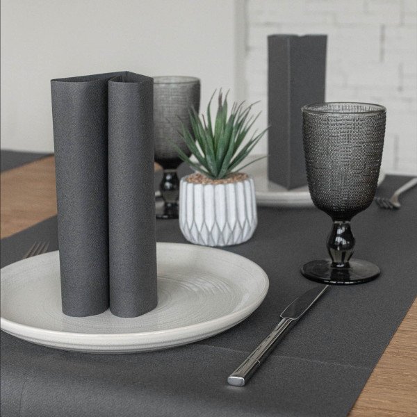 Tovagliolo Airlaid 40×40 Color Ardesia-ctatrade-Pack Service Italia