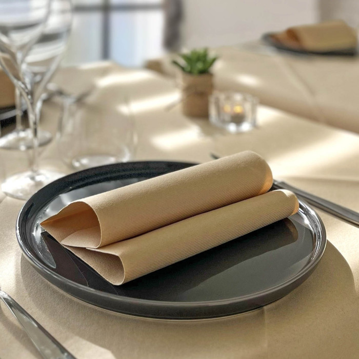 Tovagliolo Airlaid 40x40 Color Natural-ctatrade