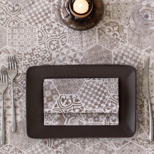 Tovagliolo Airlaid 40x40 Esa Nocciola-ctatrade-Pack Service Italia