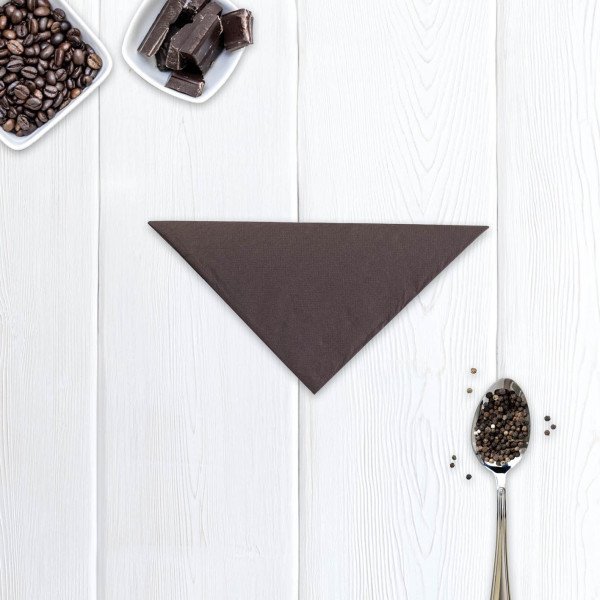 Tovagliolo Airwave 40x40 Color Cioccolato-ctatrade-Pack Service Italia