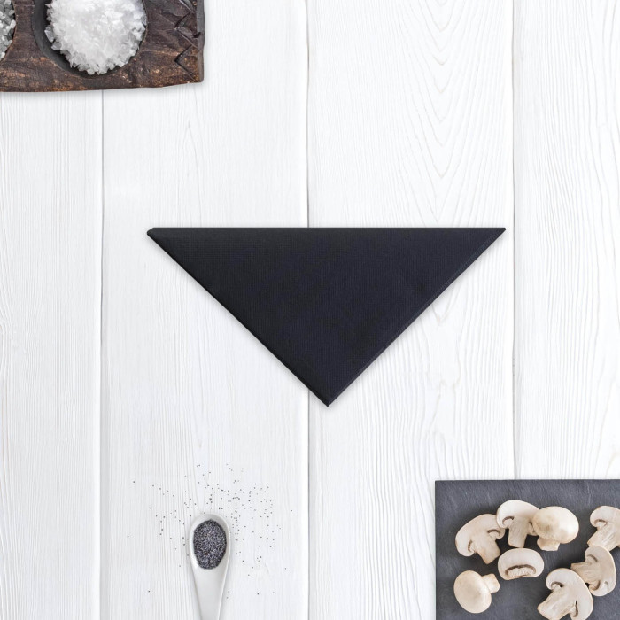 Tovagliolo Airwave 40x40 Color Nero-ctatrade