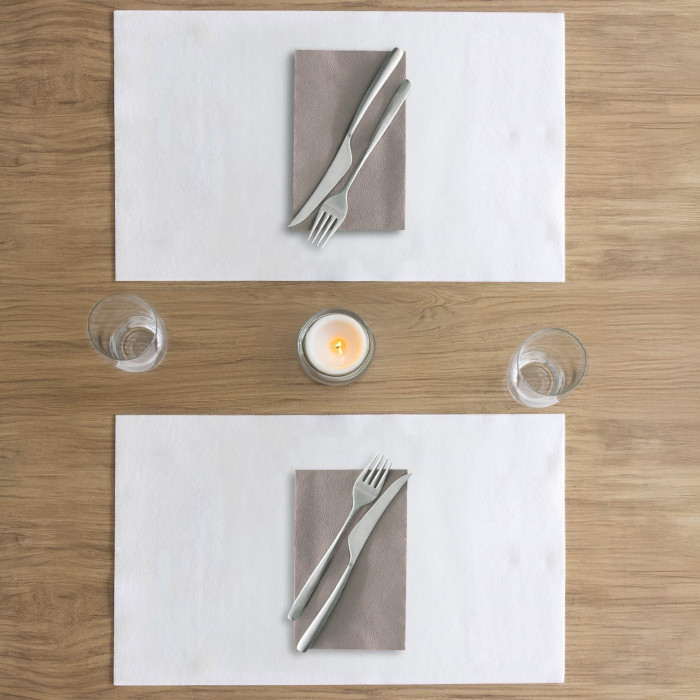 Tovagliolo Airlaid 40x24 Color Creta-ctatrade