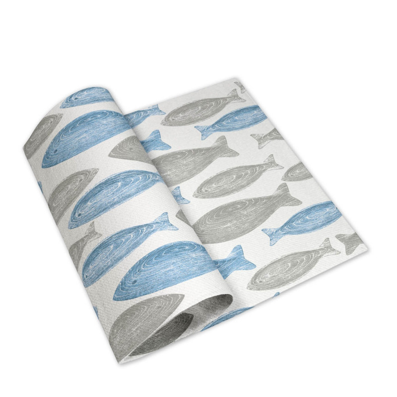 Tovagliolo Airlaid 40x40 Mediterraneo Azzurro-ctatrade