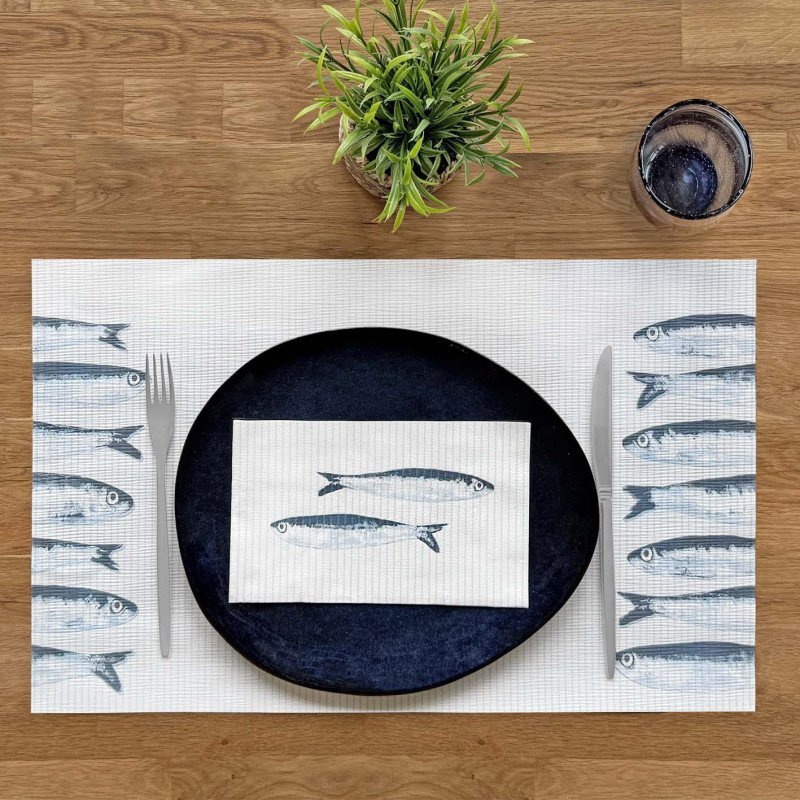 Tovaglietta Carta Onda 30x48 Sardì-ctatrade