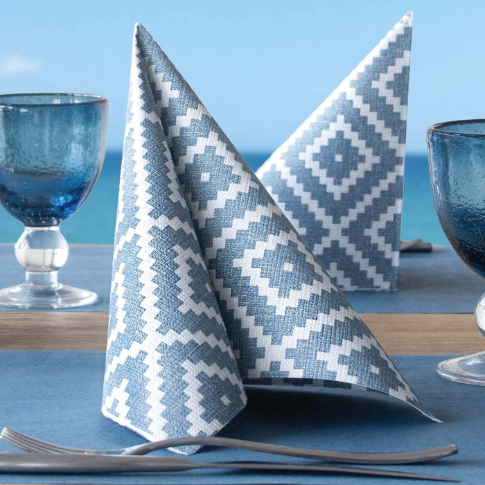 Tovagliolo Tissue 40x40 Paco Blue-ctatrade