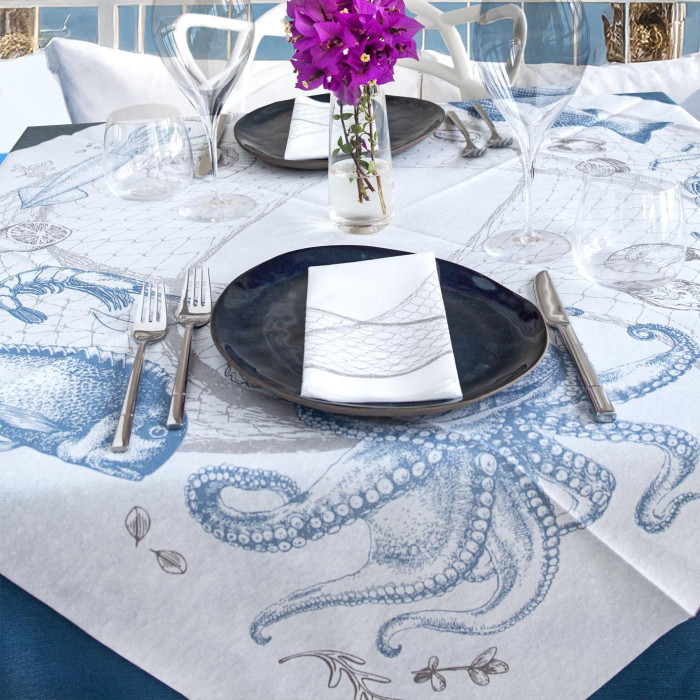 Tovaglia Airlaid 100x100 Pescatora-ctatrade