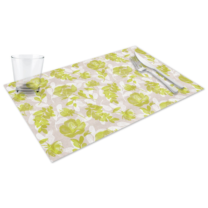 Tovagliette monouso 30x48 cm. Garden Verde-ctatrade