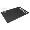 Tovaglietta carta Onda 30x48 Eco Black-ctatrade