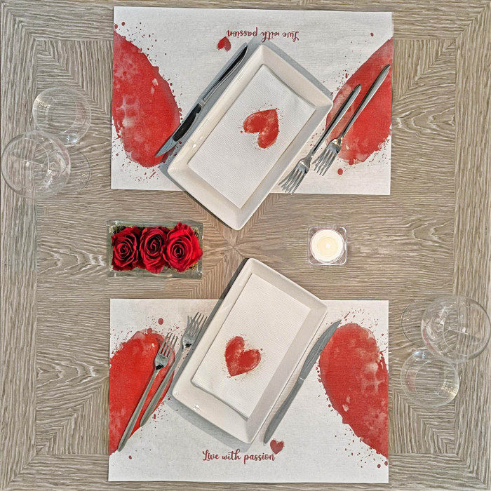 Tovaglietta Carta Onda 30x48 Passion-ctatrade