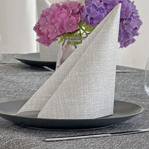Tovagliolo Airlaid 40x40 Rudy perla-ctatrade-Pack Service Italia