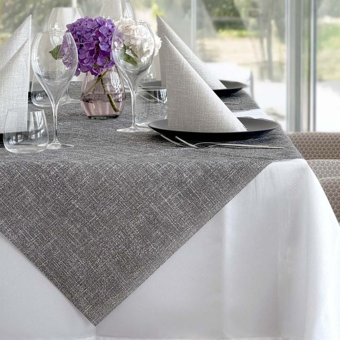 Tovaglia Airlaid 100x100 Rudy Antracite-ctatrade