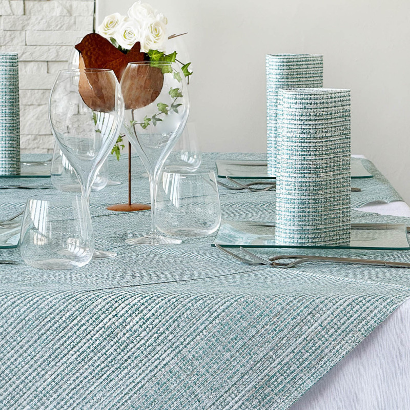 Tovaglia 100x100 Nora Petrolio–ctatrade