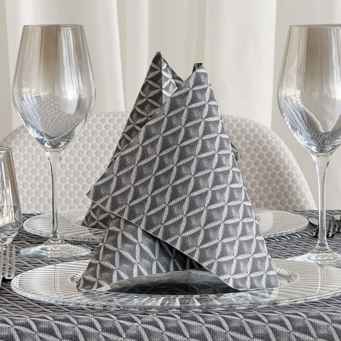 Tovaglia Airlaid 100×100 Vivy Moka-ctatrade-Pack Service Italia