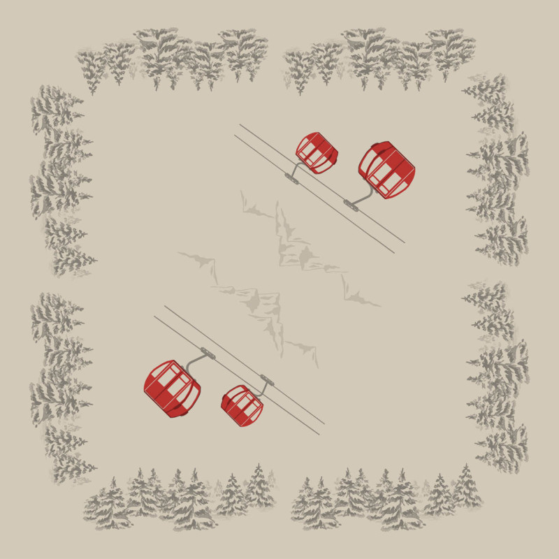 Cabinovia tovagliato monouso natalizio–ctatrade