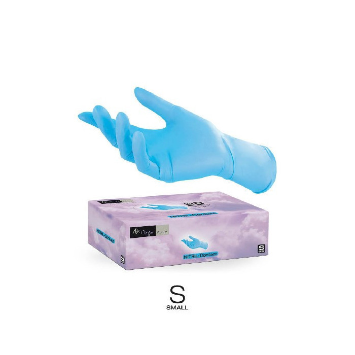 Guanti monouso nitrile S blue-ctatrade