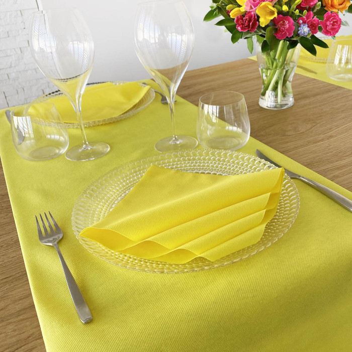 Runner Airlaid Giallo 120x48-ctatrade