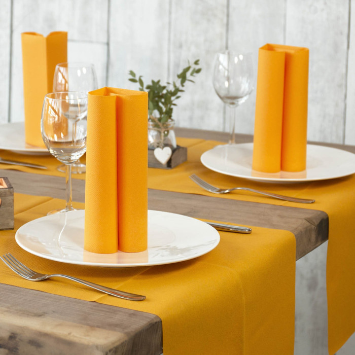 Runner Airlaid Arancio 120x40-ctatrade