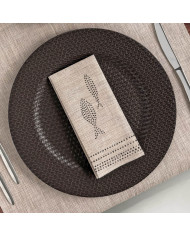 Tovagliolo Airlaid 40x44 Saline Moka-ctatrade