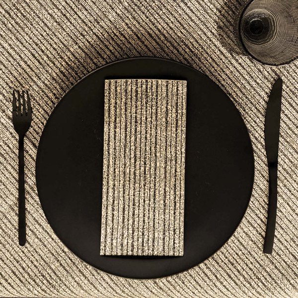 Tovagliolo Airlaid 40x44 Stria Natural-ctatrade-Pack Service Italia