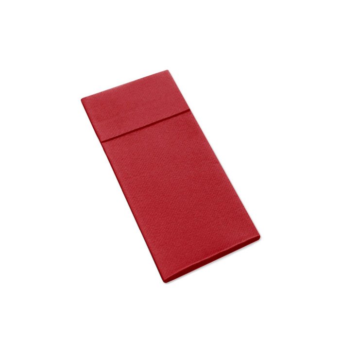 Portaposate Tasca Airlaid Rosso 40x32-ctatrade-Pack Service Italia