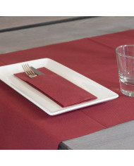 Tovaglioli tasca 40x32 bordeaux airlaid-ctatrade