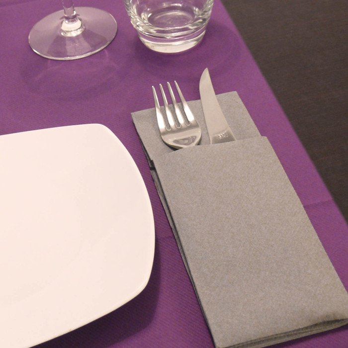 Tovaglioli tasca 40x32 creta airlaid-ctatrade-Pack Service Italia