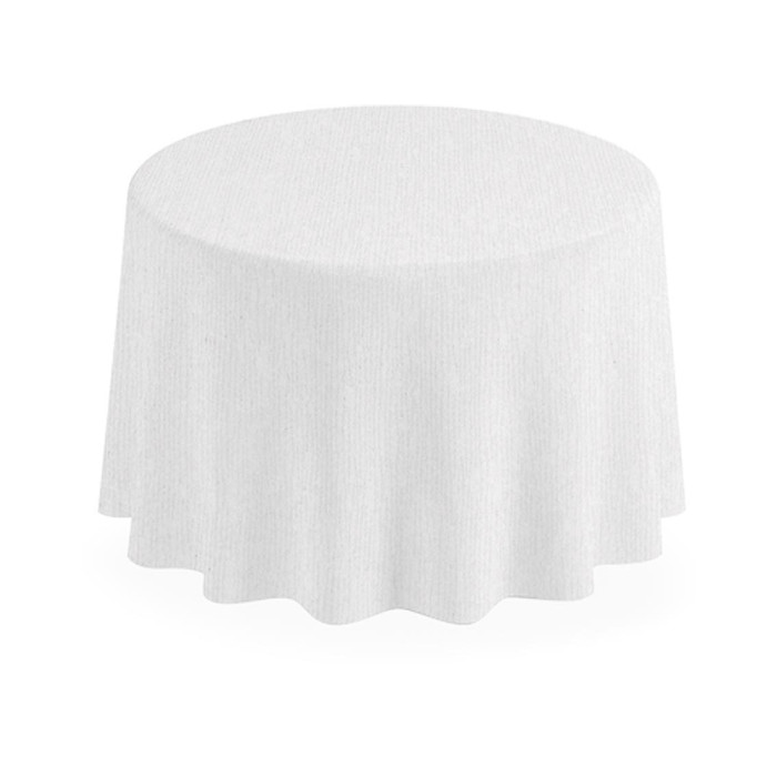 Tovaglie Antimacchia Ø 250 cm. Bianco-ctatrade